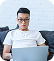 Man on Laptop